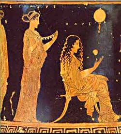 Aganice of Thessaly (sitting)